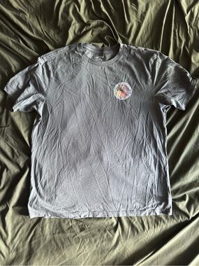 Billabong Gray Short Sleeve Tee with Small Chest Logo